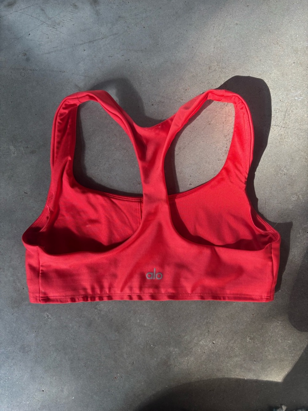 ALO Yoga Women’s Red Racerback Sports Bra